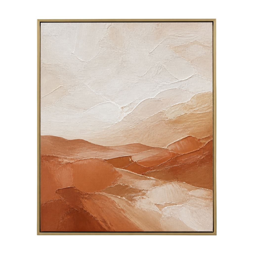 Original hand-painted framed artwork